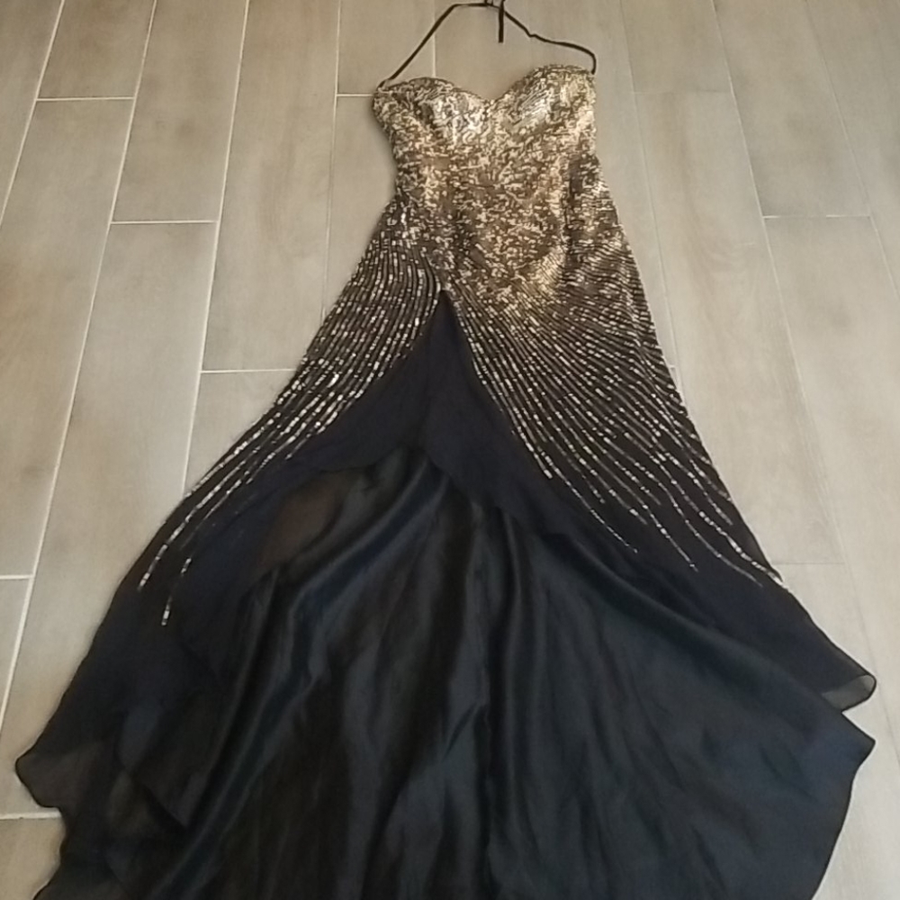 Gorgeous custom made evening gown